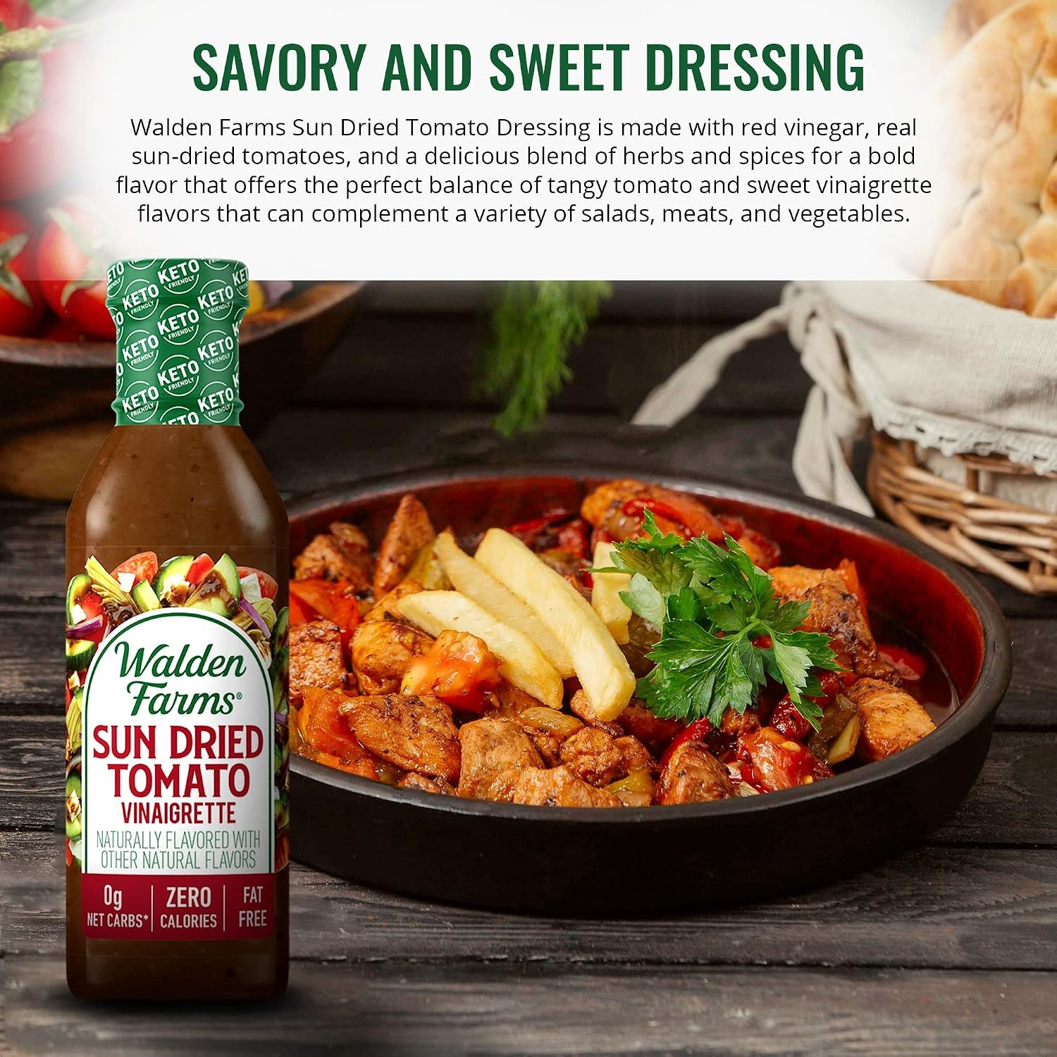 image:imageBacon Ranch Dressing Calorie Free 12 Fl Oz Pack of 6