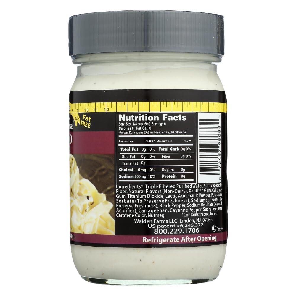 image:imageWalden Farms Calorie Free Pasta Sauce Alfredo 12 fl oz Pack of 3 by Walden Farms