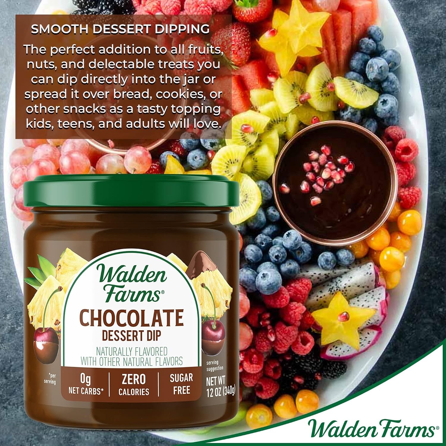 image:imageWalden Farms CalorieFree DipChocolate 3x12 Oz