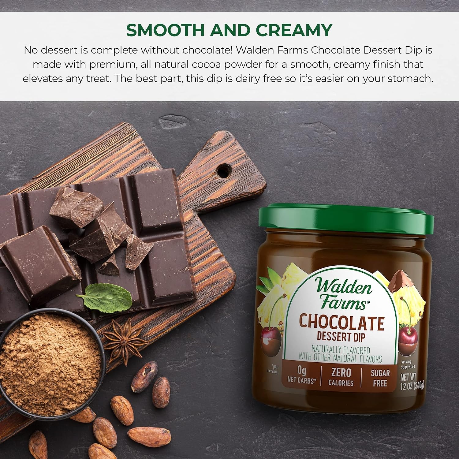 image:imageWalden Farms CalorieFree DipChocolate 3x12 Oz