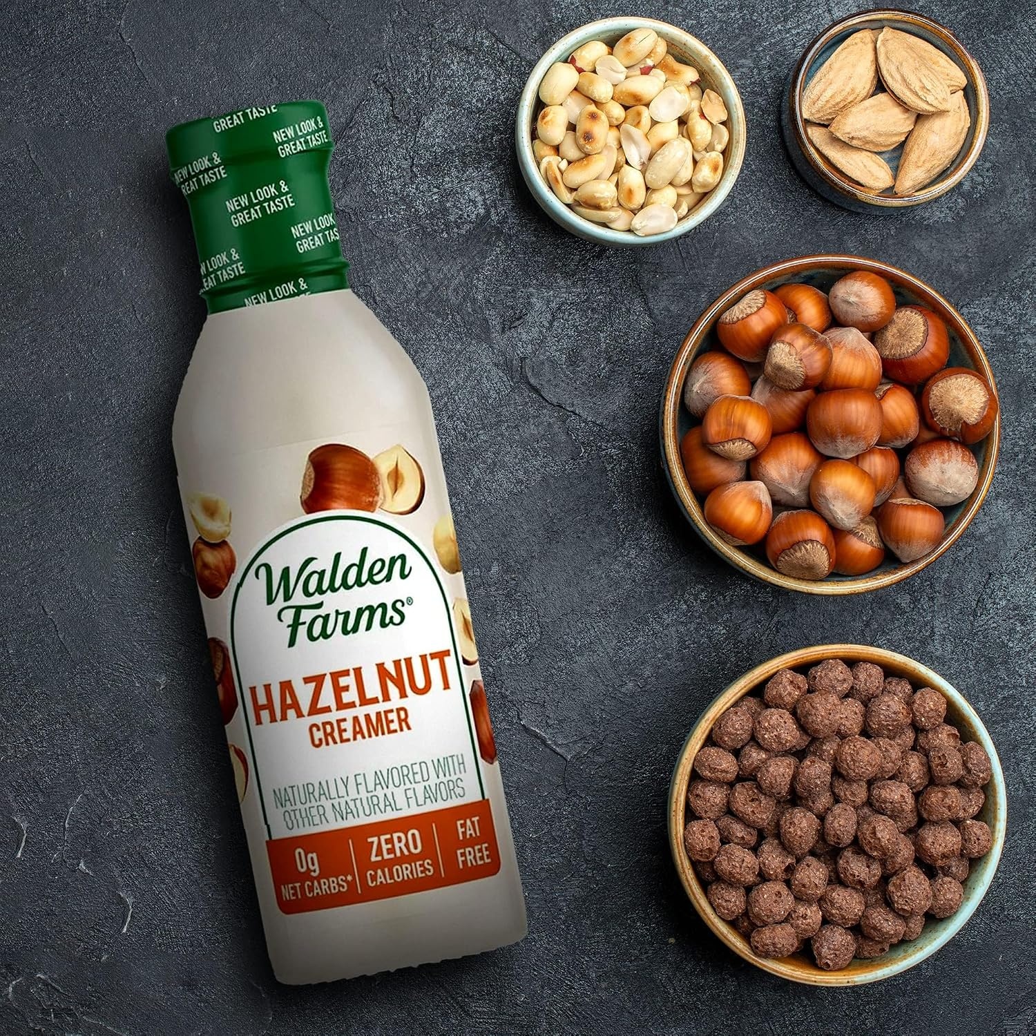image:imageWalden Farms CalorieFree Hazelnut Coffee Creamer 12 Ounce Pack of 6