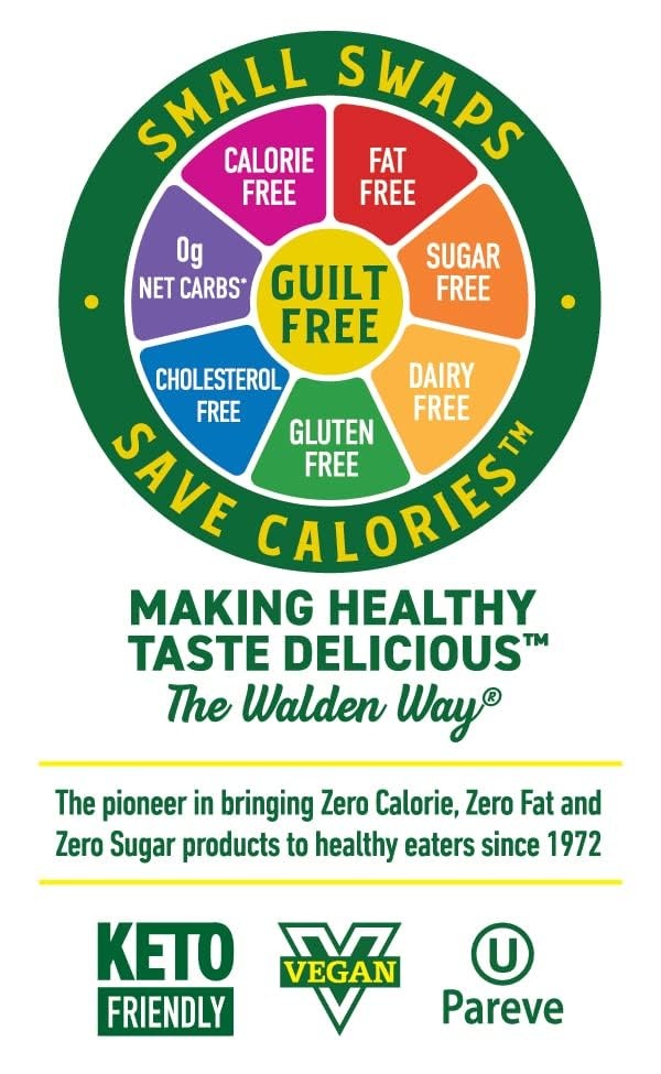 image:imageWalden Farms Caramel Syrup Perfect for Coffee Desserts Ice Cream Zero Calorie SugarFree Low Carb KetoFriendly GlutenFree Vegan 12 oz BottlePancake Syrup