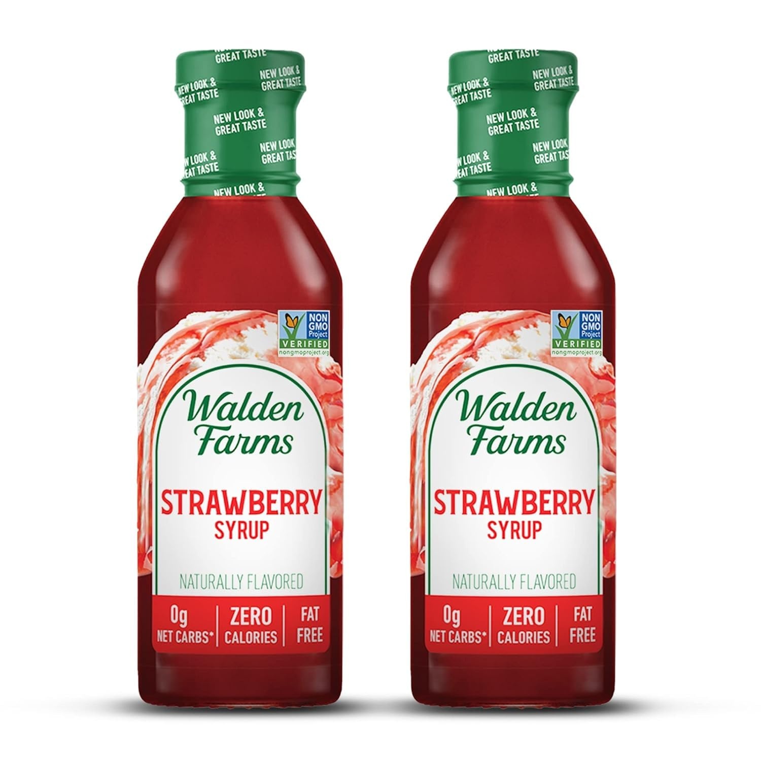 image:imageWalden Farms Caramel Syrup Perfect for Coffee Desserts Ice Cream Zero Calorie SugarFree Low Carb KetoFriendly GlutenFree Vegan 12 oz BottleStrawberry