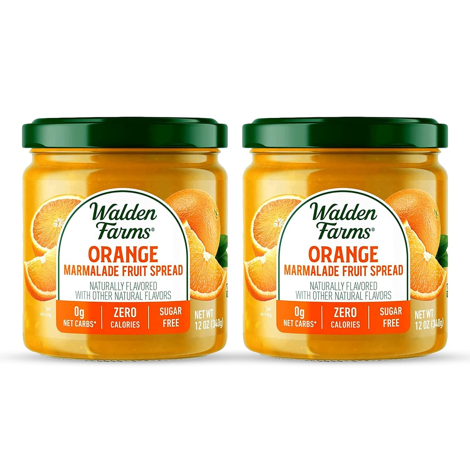 image:imageWalden Farms Chocolate Peanut Spread Zero Calorie Low Carb KetoFriendly Vegan SugarFree Chocolate Peanut Flavor 12 oz BottleOrange Marmalade Fruit