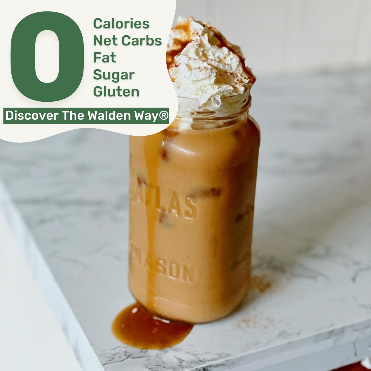 image:imageWalden Farms Coffee Creamers Variety Pack Original Sweet Cream Mocha Hazelnut amp French Vanilla Zero Calorie DairyFree Low Carb KetoFriendly SugarFree 5Pack 12 oz BottlesCaramel
