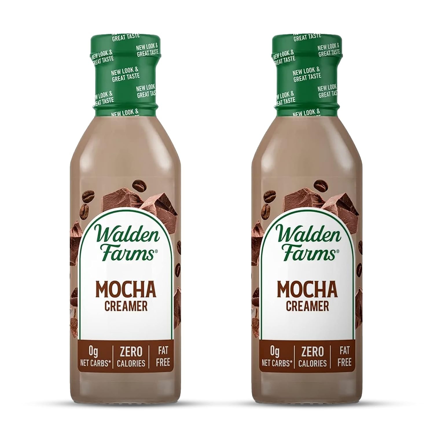 image:imageWalden Farms Coffee Creamers Variety Pack Original Sweet Cream Mocha Hazelnut amp French Vanilla Zero Calorie DairyFree Low Carb KetoFriendly SugarFree 5Pack 12 oz BottlesMocha