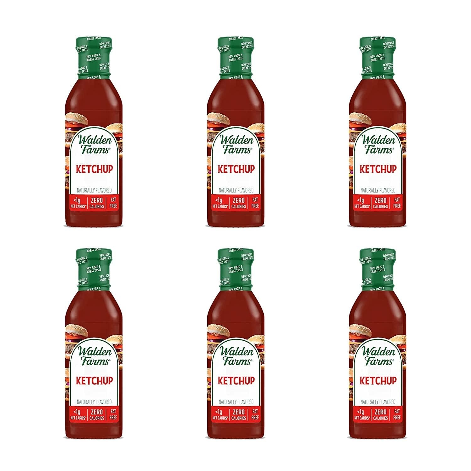 image:imageWalden Farms Hickory Smoked BBQ Sauce Zero Calorie Sugar Free Keto amp No Carb Gourmet Marinade for Chicken Ribs Pork amp More 12 oz BottleKetchup