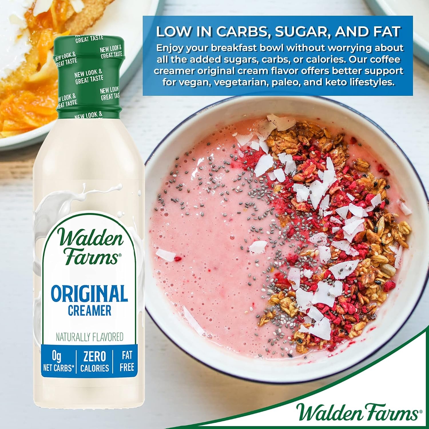 image:imageWalden Farms Original Coffee Creamer 3 Pack