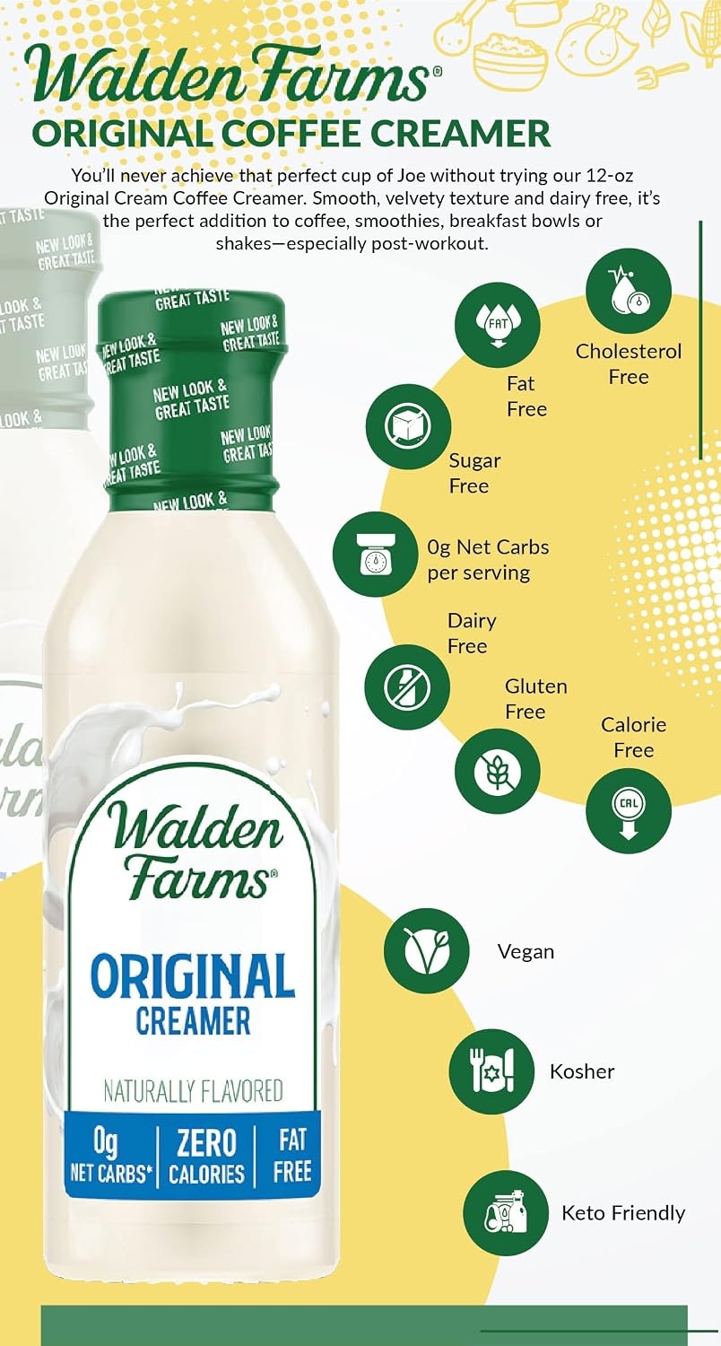 image:imageWalden Farms Original Coffee Creamer 3 Pack
