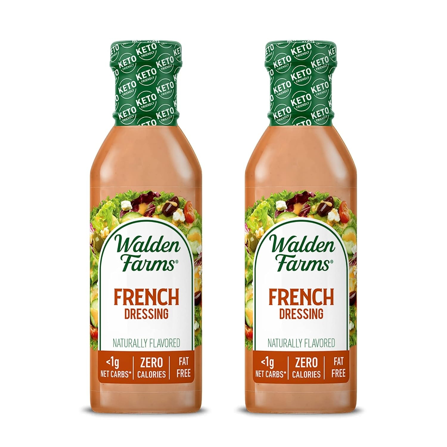image:imageWalden Farms Ranch Dressing CalorieFree GlutenFree Low Carb KetoFriendly SugarFree DairyFree Creamy Ranch Flavor 1 Pack 12 oz BottleFrench