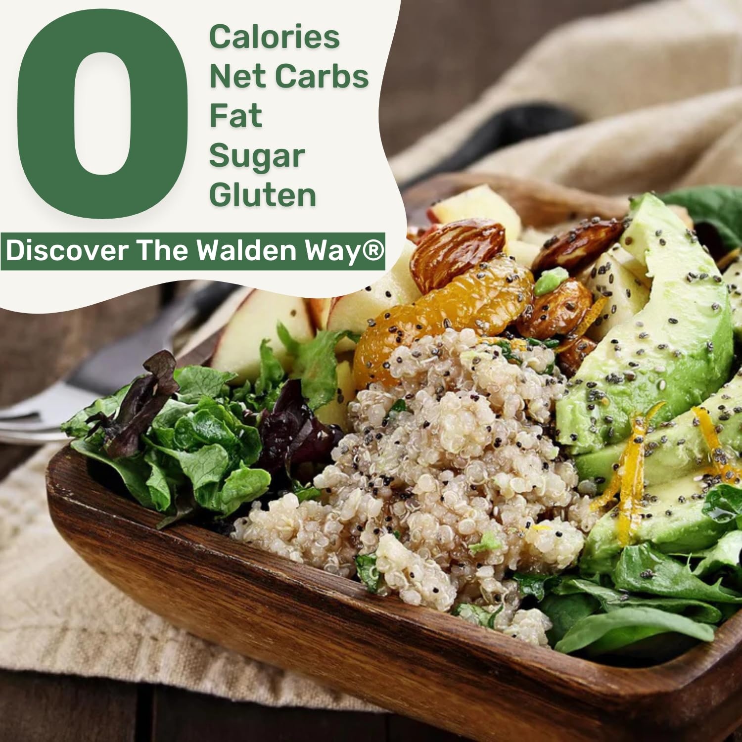 image:imageWalden Farms Ranch Dressing CalorieFree GlutenFree Low Carb KetoFriendly SugarFree DairyFree Creamy Ranch Flavor 1 Pack 12 oz BottleItalian Dressing