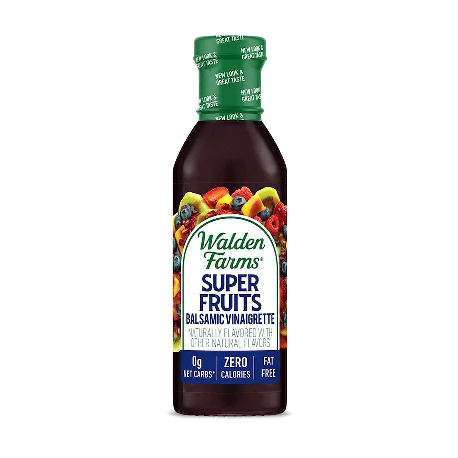 image:imageWalden Farms Ranch Dressing CalorieFree GlutenFree Low Carb KetoFriendly SugarFree DairyFree Creamy Ranch Flavor 1 Pack 12 oz BottleSuper Fruits Balsamic Vinaigrette