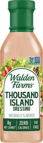 image:imageWalden Farms Ranch Dressing CalorieFree GlutenFree Low Carb KetoFriendly SugarFree DairyFree Creamy Ranch Flavor 1 Pack 12 oz BottleThousand Island