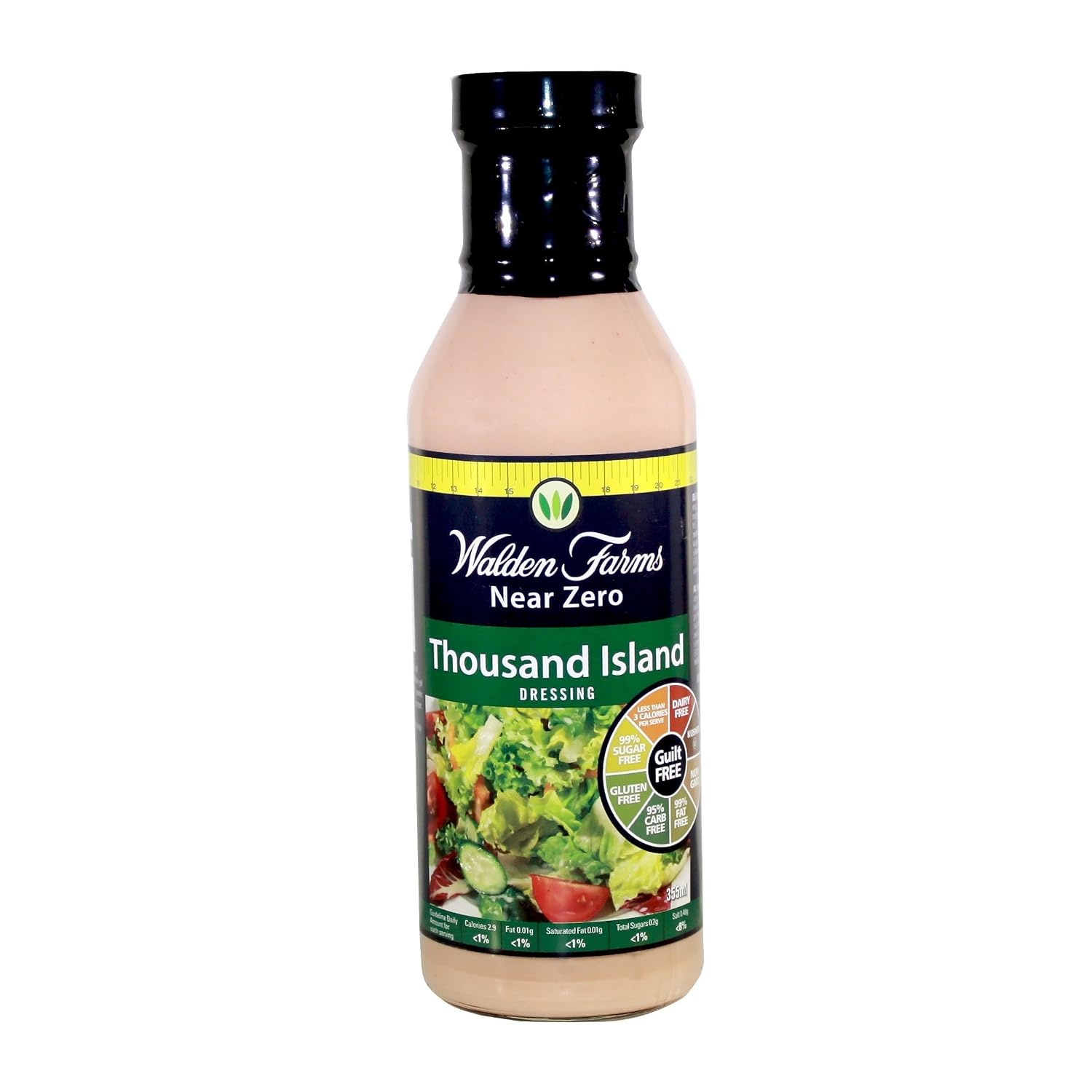 image:imageWalden Farms Ranch Dressing CalorieFree GlutenFree Low Carb KetoFriendly SugarFree DairyFree Creamy Ranch Flavor 1 Pack 12 oz BottleThousand Island