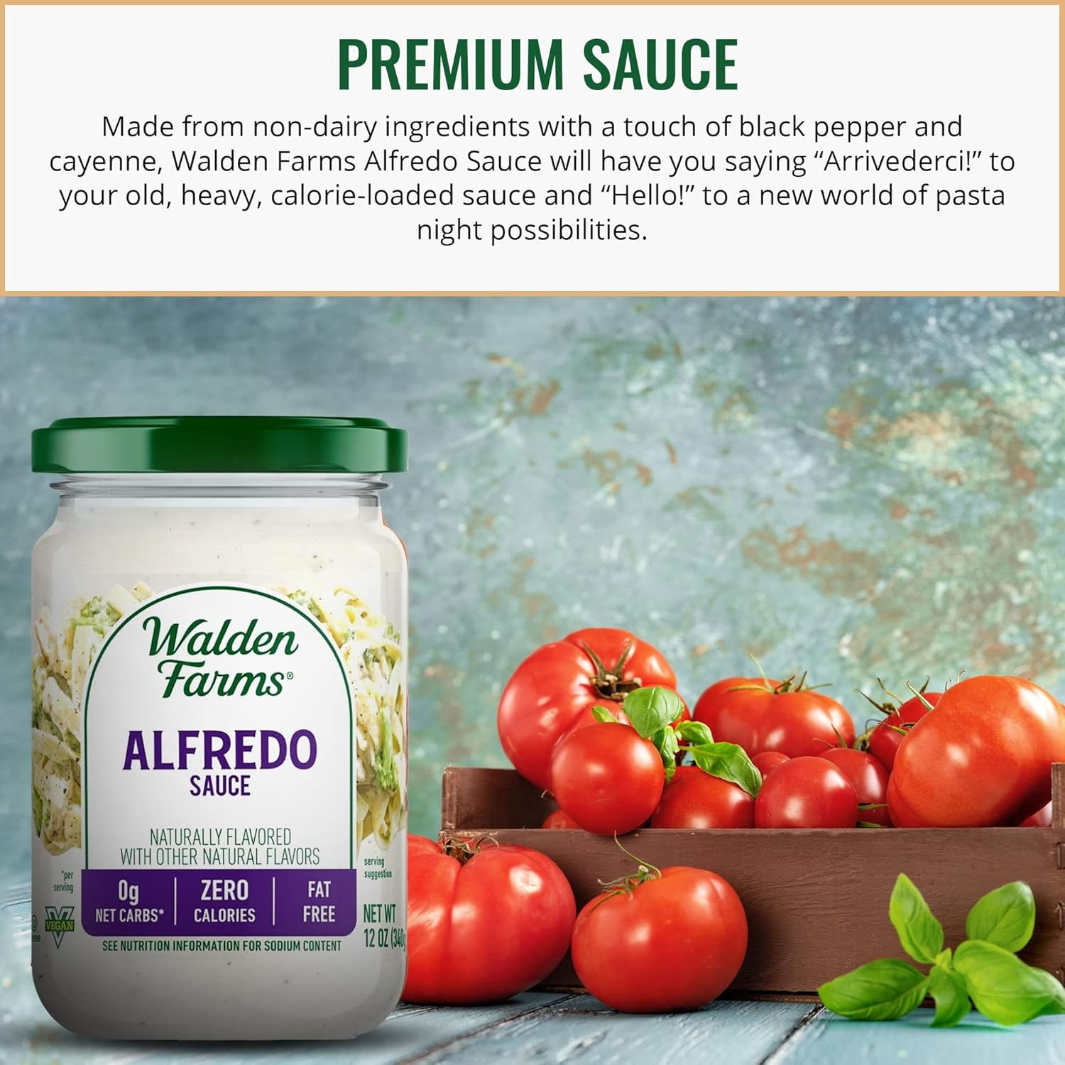 image:imageWalden Farms Sauce 12 Fl Oz Pack of 6 Hickory Smoked BarbecueAlfredo