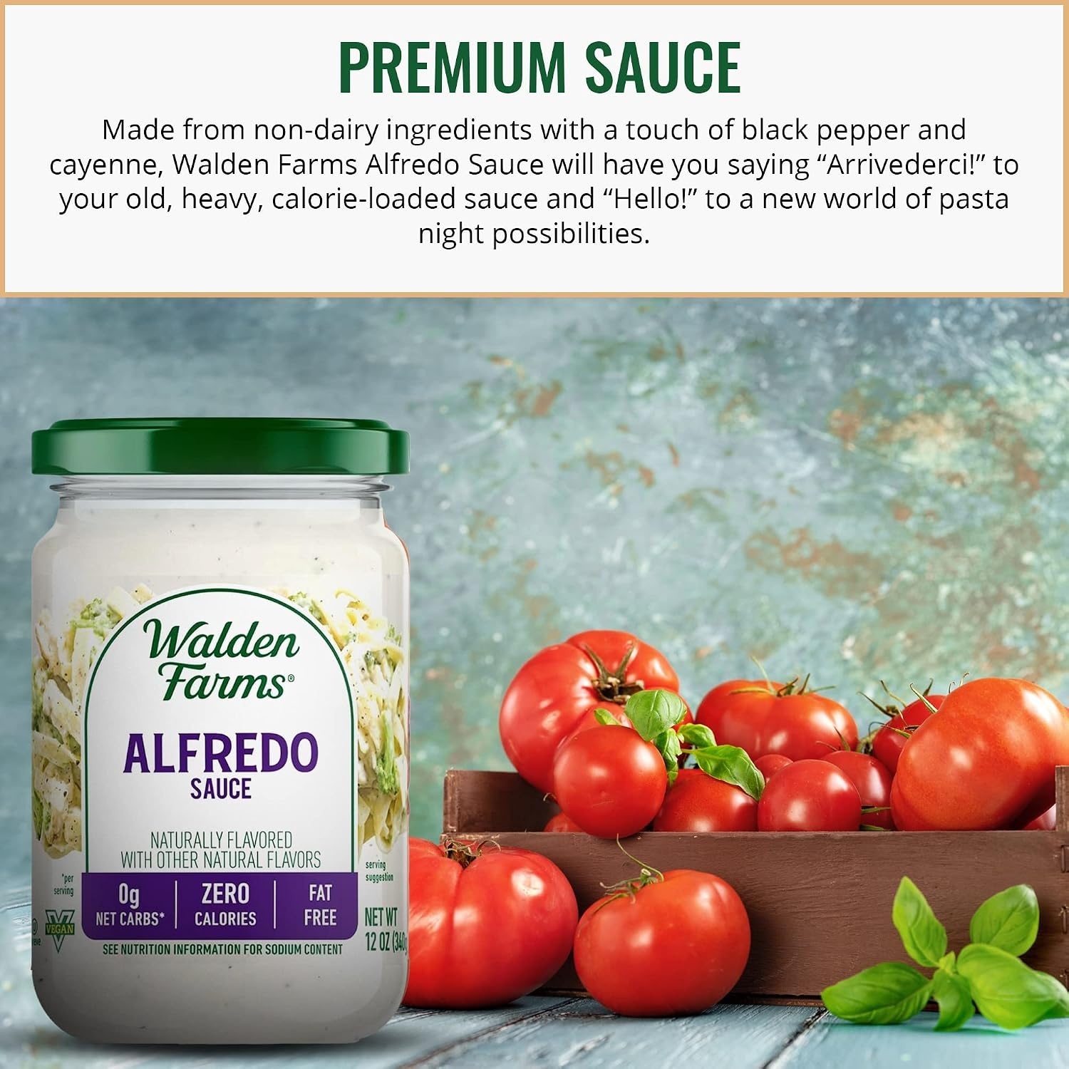 image:imageWalden Farms Sauce 12 Fl Oz Pack of 6 Hickory Smoked BarbecueAlfredo