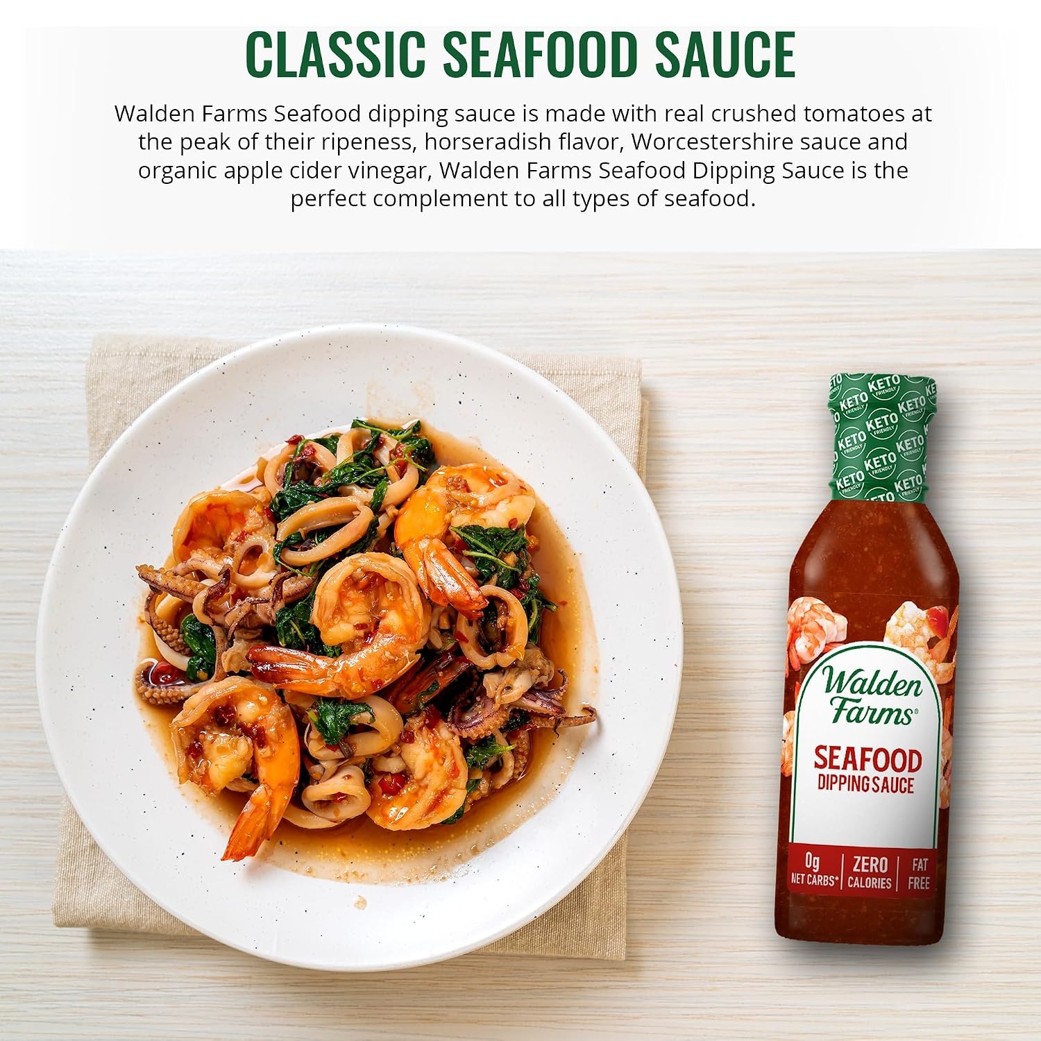 image:imageWalden Farms Sauce 12 Fl Oz Pack of 6 Hickory Smoked BarbecueKetchup Original Barbecue Seafood