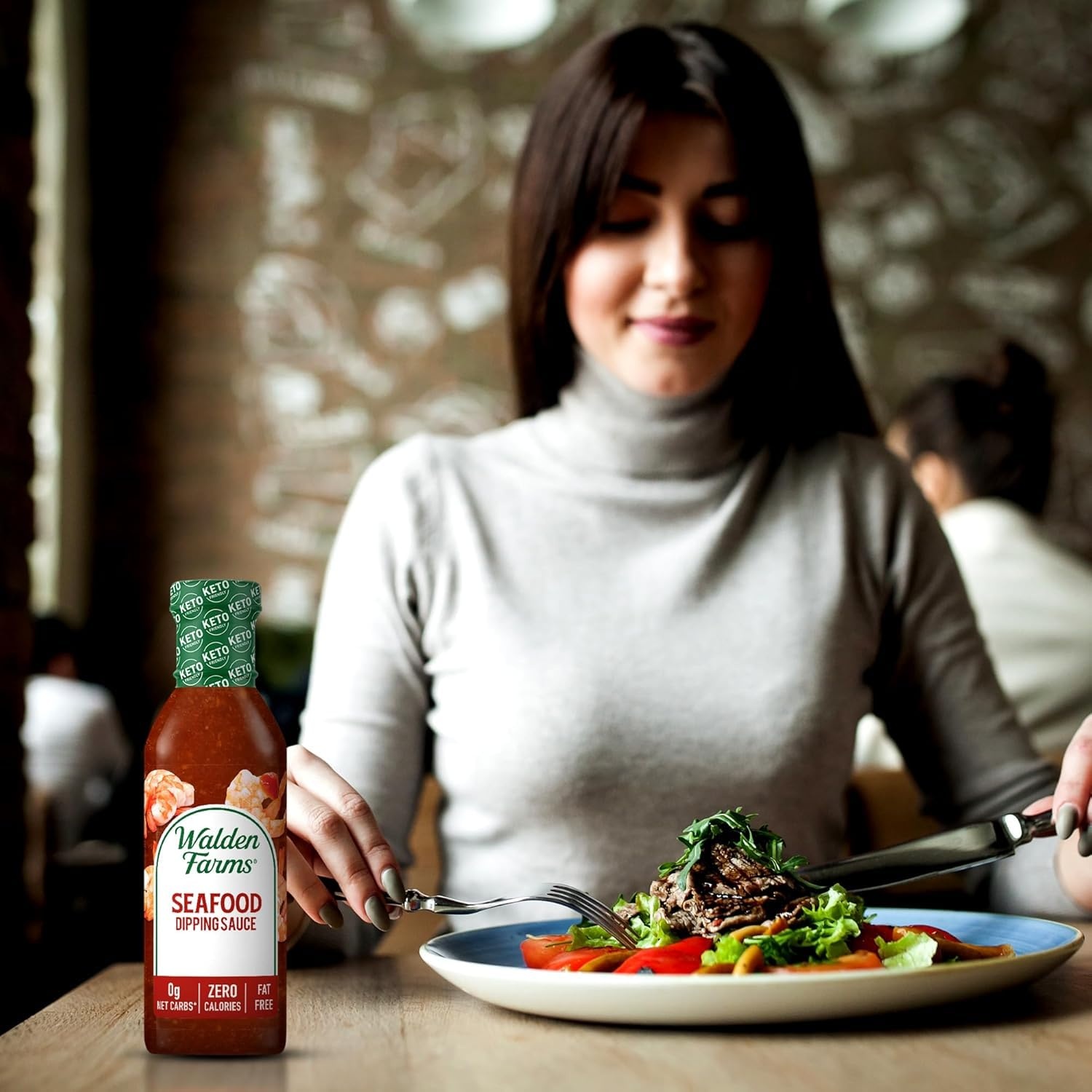 image:imageWalden Farms Sauce 12 Fl Oz Pack of 6 Hickory Smoked BarbecueSeafood