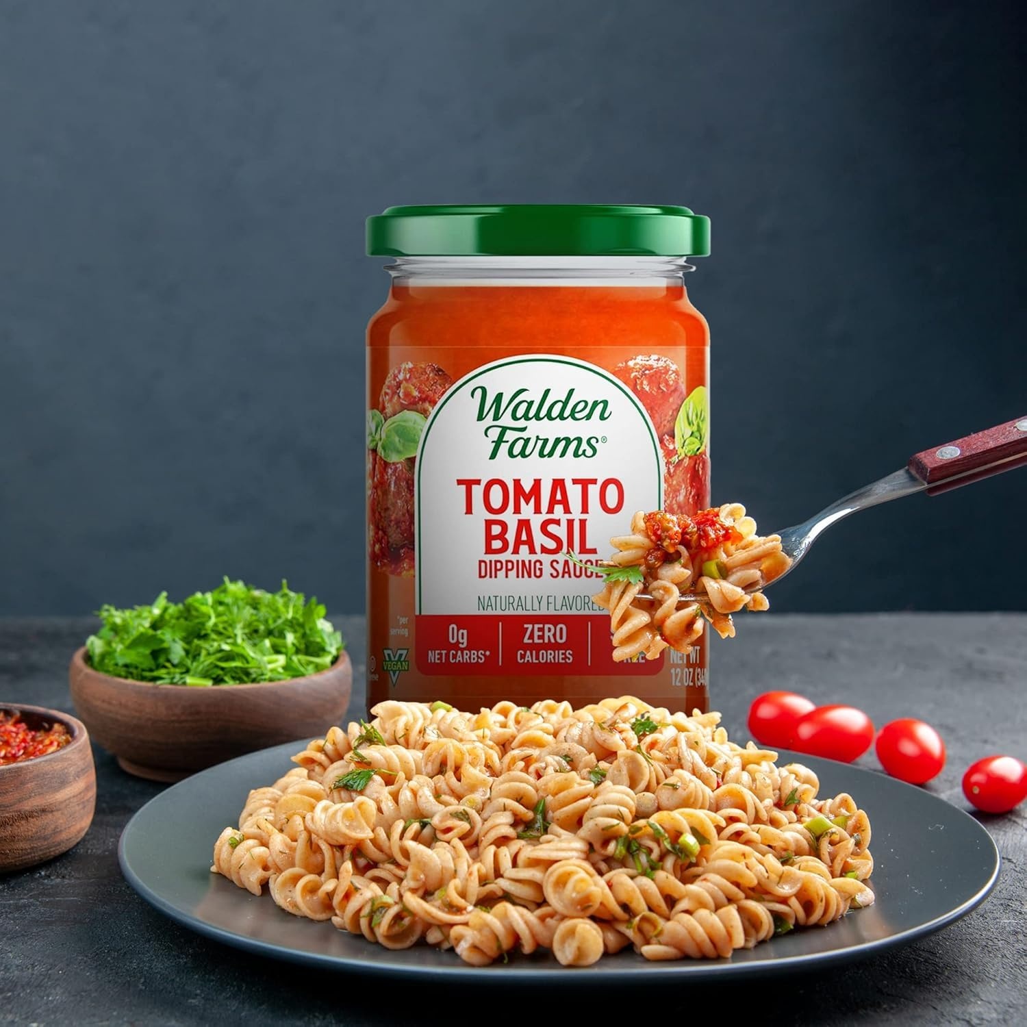 image:imageWalden Farms Sauce 12 Fl Oz Pack of 6 Hickory Smoked BarbecueTomato Basil