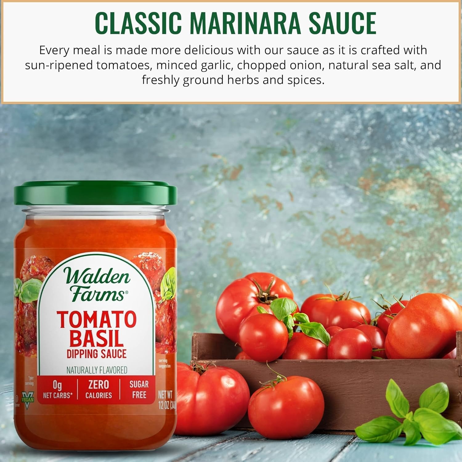 image:imageWalden Farms Sauce 12 Fl Oz Pack of 6 Hickory Smoked BarbecueTomato Basil