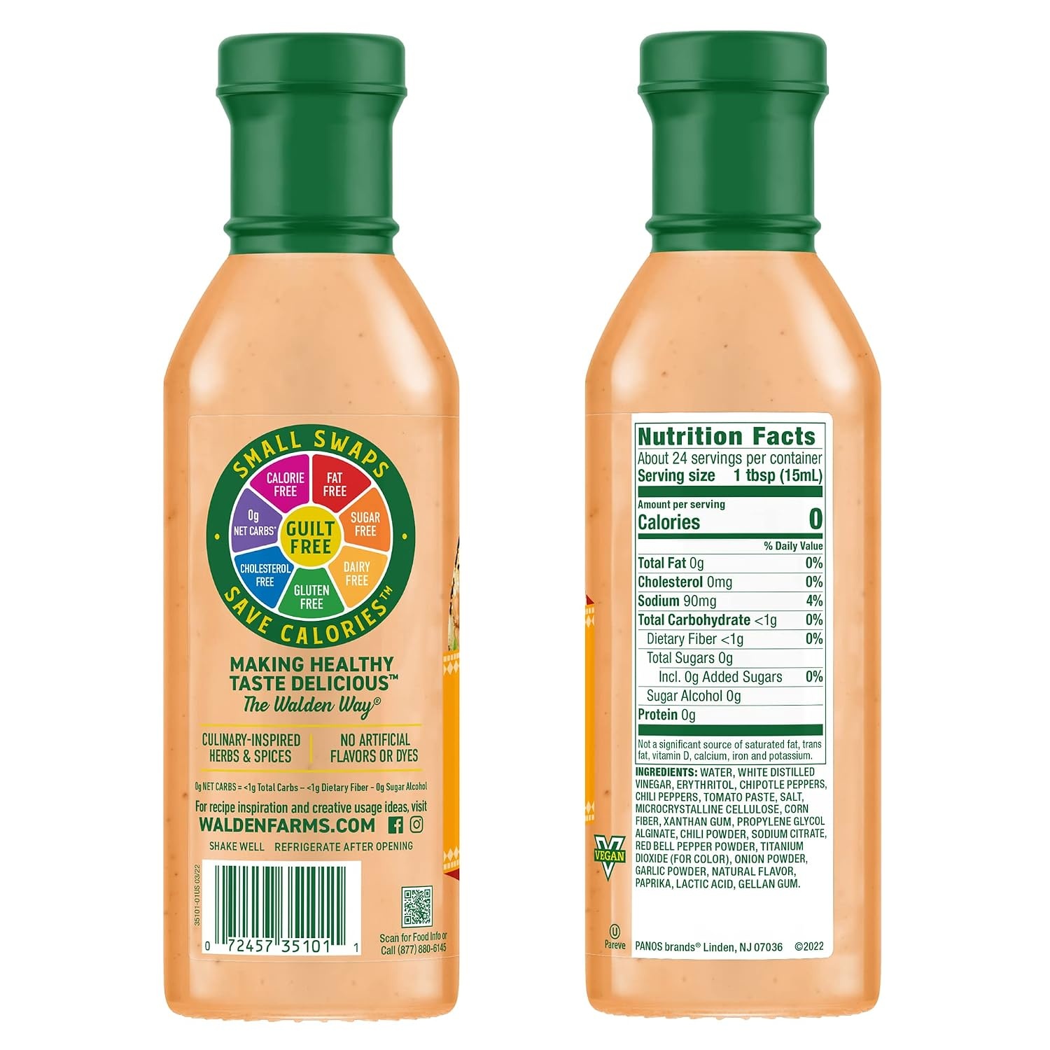 image:imageWalden Farms Street Taco Sauce Lime Crema CalorieFree GlutenFree Low Carb KetoFriendly SugarFree Tangy Lime Crema Flavor 12 oz BottleCreamy Chipotle