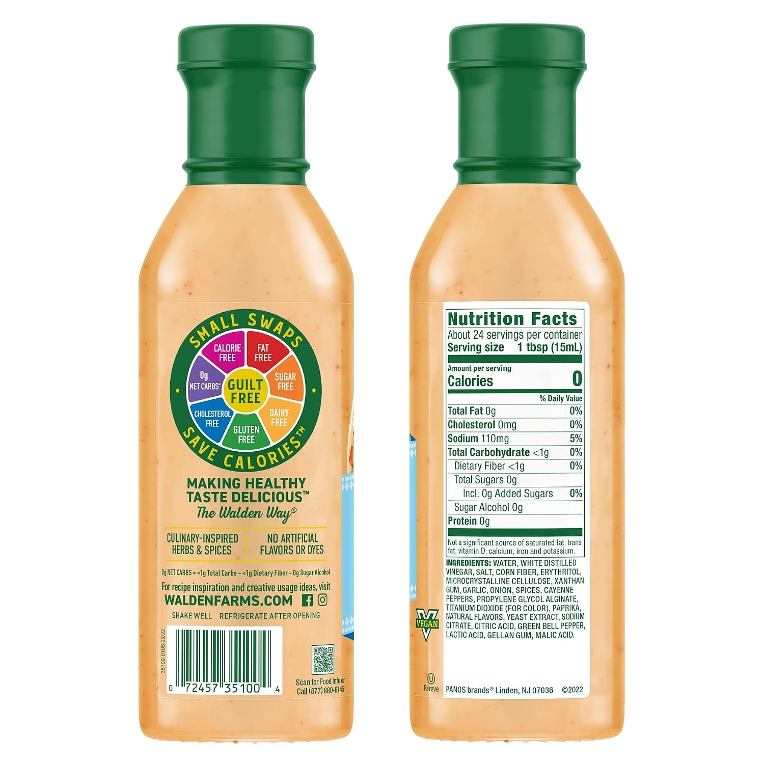 image:imageWalden Farms Street Taco Sauce Lime Crema CalorieFree GlutenFree Low Carb KetoFriendly SugarFree Tangy Lime Crema Flavor 12 oz BottleTaco Ranch