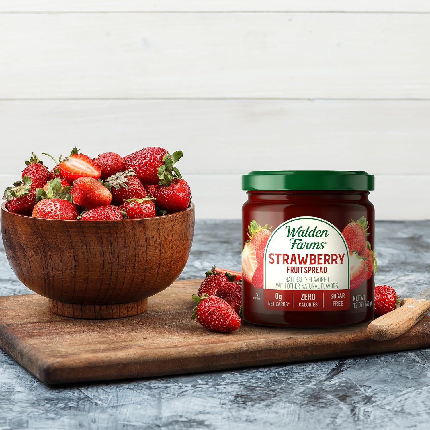 image:imageWalden Farms Variety Pack Fruit and Dipping Spread 12 oz 5 Pack Marshmallow Chocolate Caramel Dip Strawberry and Raspberry Spread Perfect for Dessert Topping Spread Filling and More