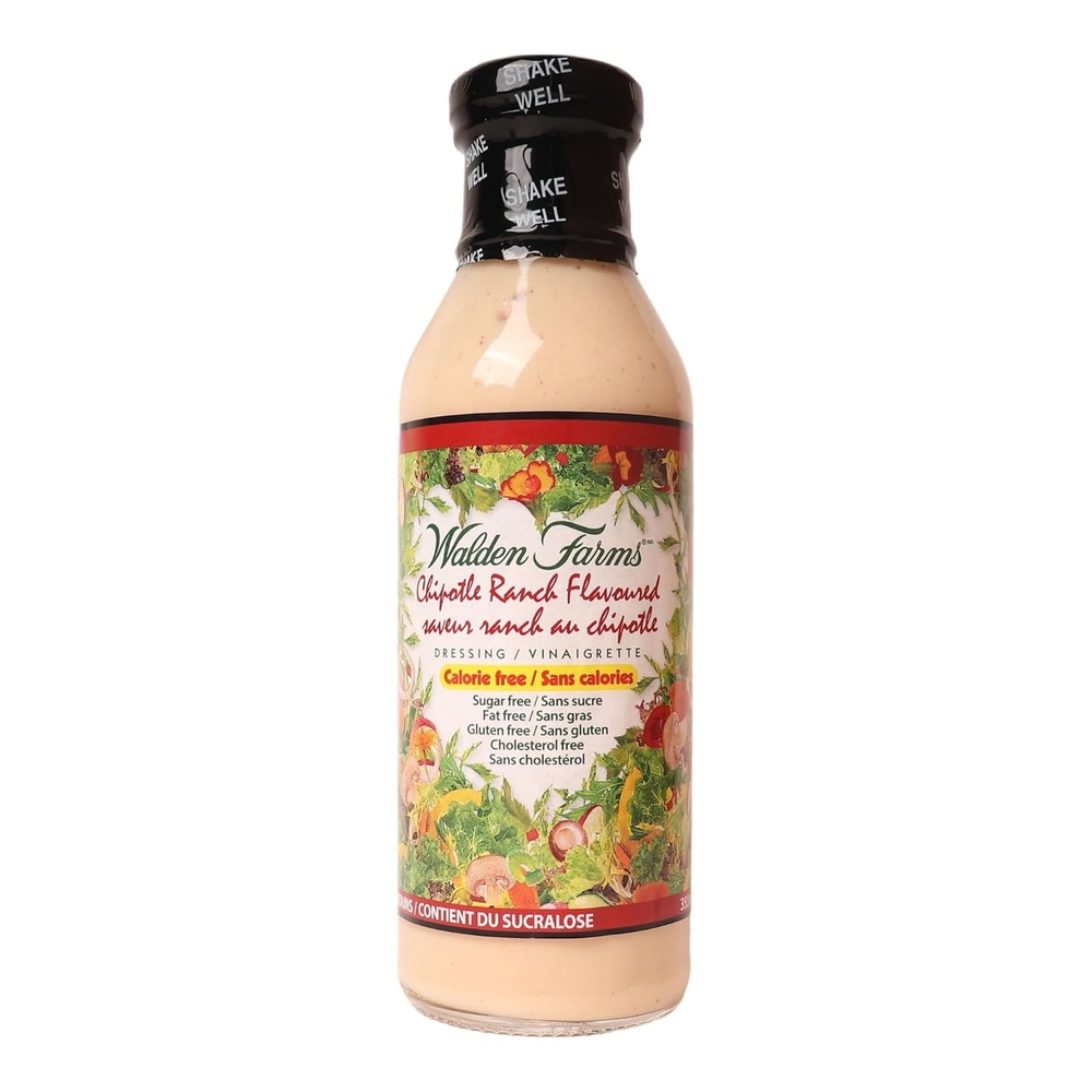 image:imageWalden Farms Chipotle Ranch Dressing Fat Free Zero Calories 12 Fluid Ounces Pack Of 6