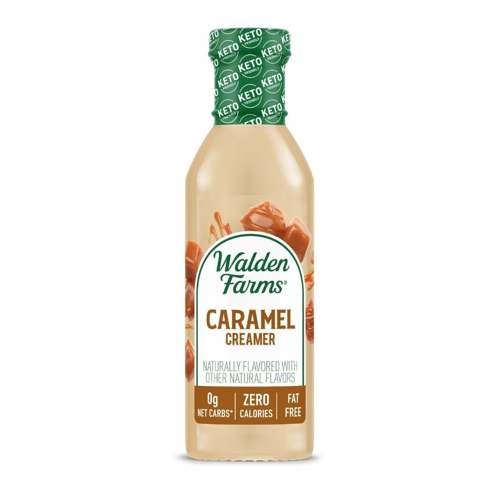 image:imageWalden Farms Coffee Creamers Variety Pack Original Sweet Cream Mocha Hazelnut amp French Vanilla Zero Calorie DairyFree Low Carb KetoFriendly SugarFree 5Pack 12 oz BottlesCaramel