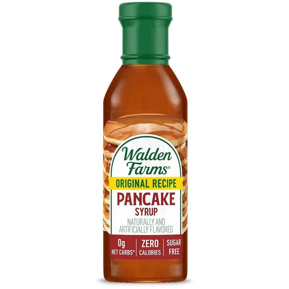 image:imageWalden Farms Pancake Syrup Perfect for Pancakes Waffles Desserts Zero Calorie SugarFree Low Carb KetoFriendly GlutenFree Vegan 12 oz Bottle