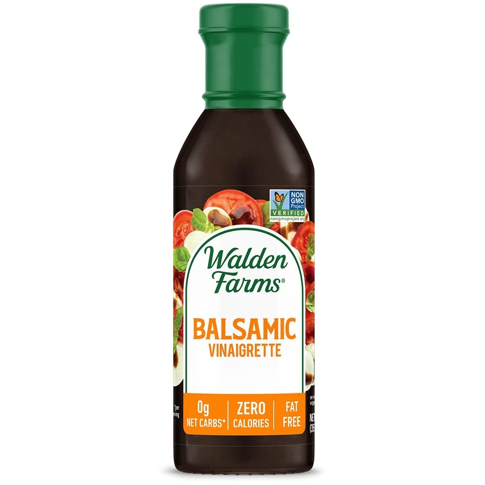 image:imageWalden Farms Ranch Dressing CalorieFree GlutenFree Low Carb KetoFriendly SugarFree DairyFree Creamy Ranch Flavor 1 Pack 12 oz BottleBalsamic Vinaigrette