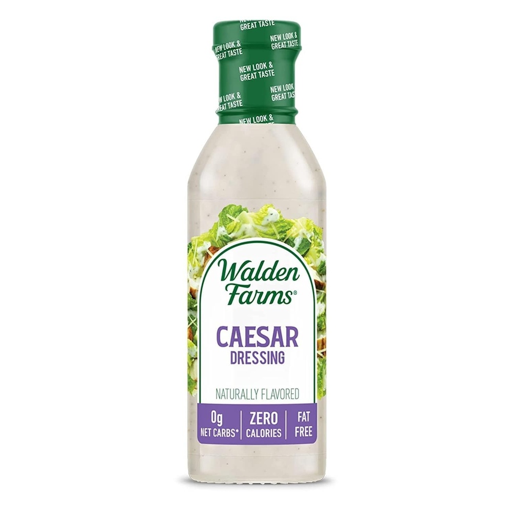 image:imageWalden Farms Ranch Dressing CalorieFree GlutenFree Low Carb KetoFriendly SugarFree DairyFree Creamy Ranch Flavor 1 Pack 12 oz BottleCaesar