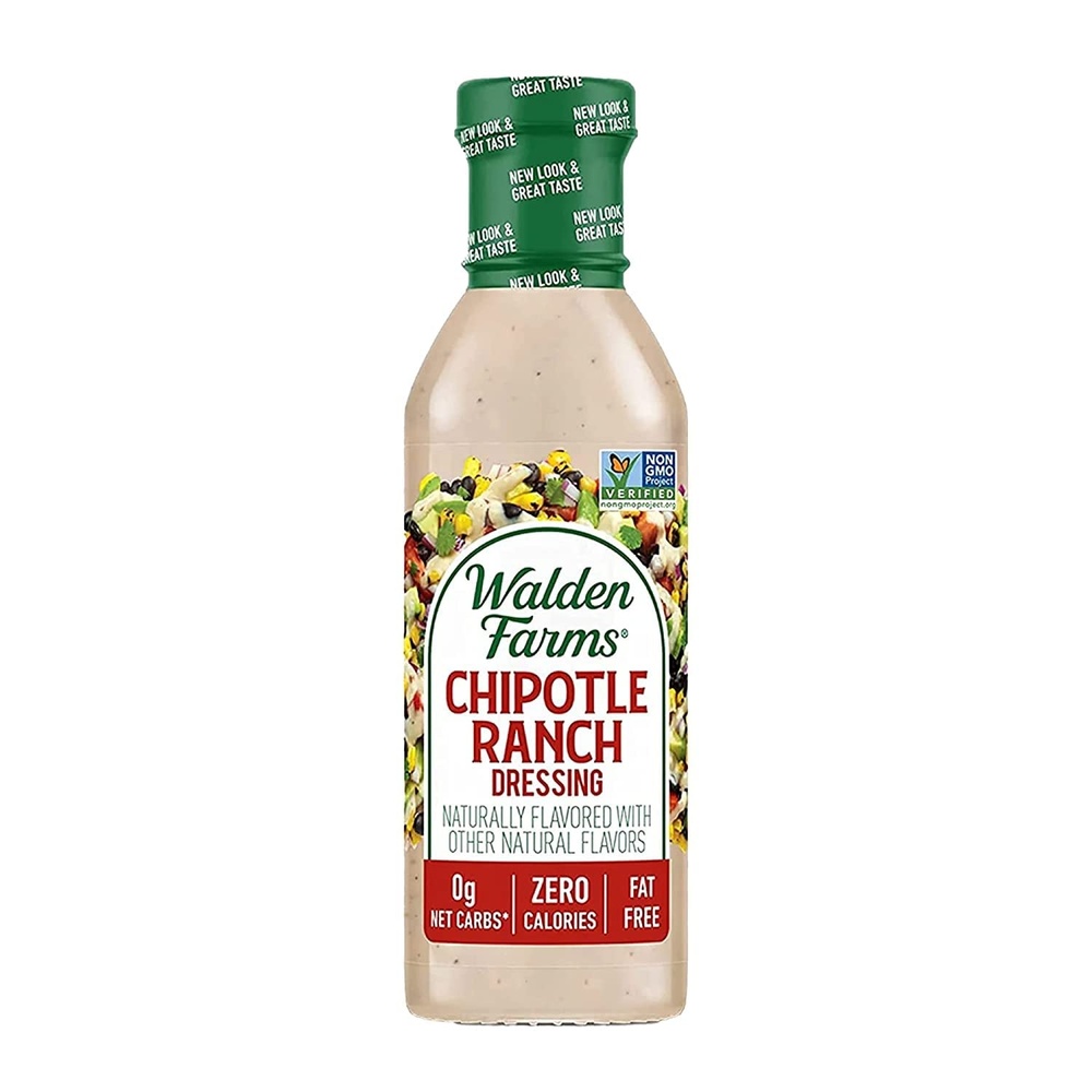 image:imageWalden Farms Ranch Dressing CalorieFree GlutenFree Low Carb KetoFriendly SugarFree DairyFree Creamy Ranch Flavor 1 Pack 12 oz BottleChipotle Ranch