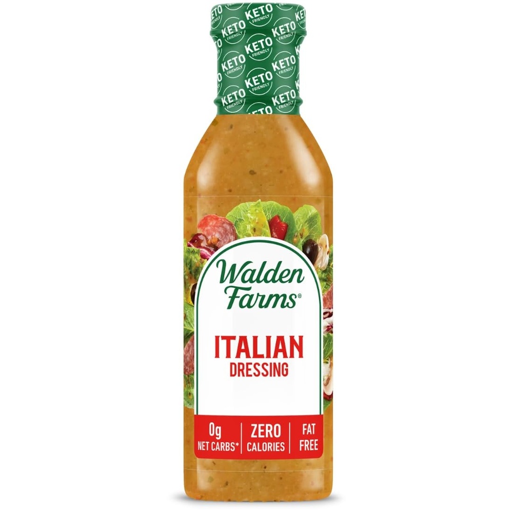 image:imageWalden Farms Ranch Dressing CalorieFree GlutenFree Low Carb KetoFriendly SugarFree DairyFree Creamy Ranch Flavor 1 Pack 12 oz BottleItalian Dressing