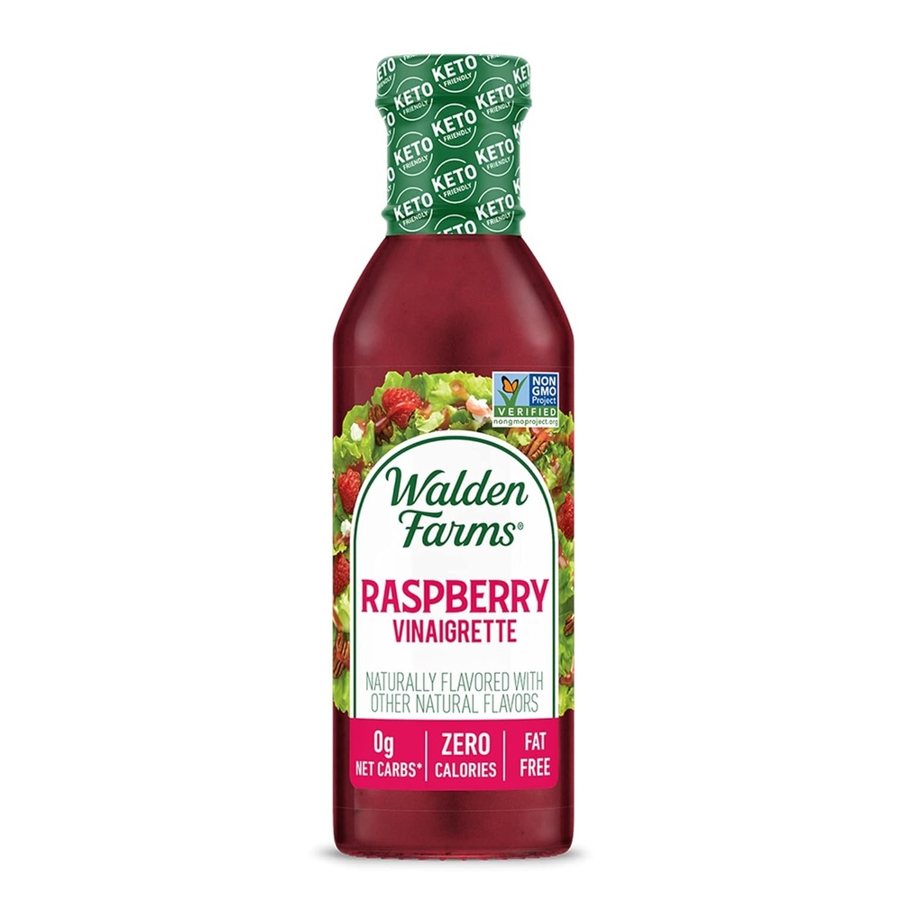 image:imageWalden Farms Ranch Dressing CalorieFree GlutenFree Low Carb KetoFriendly SugarFree DairyFree Creamy Ranch Flavor 1 Pack 12 oz BottleRaspberry Vinaigrette