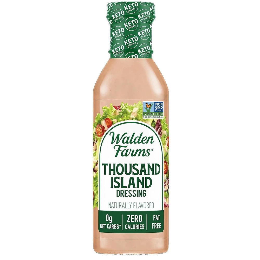 image:imageWalden Farms Ranch Dressing CalorieFree GlutenFree Low Carb KetoFriendly SugarFree DairyFree Creamy Ranch Flavor 1 Pack 12 oz BottleThousand Island