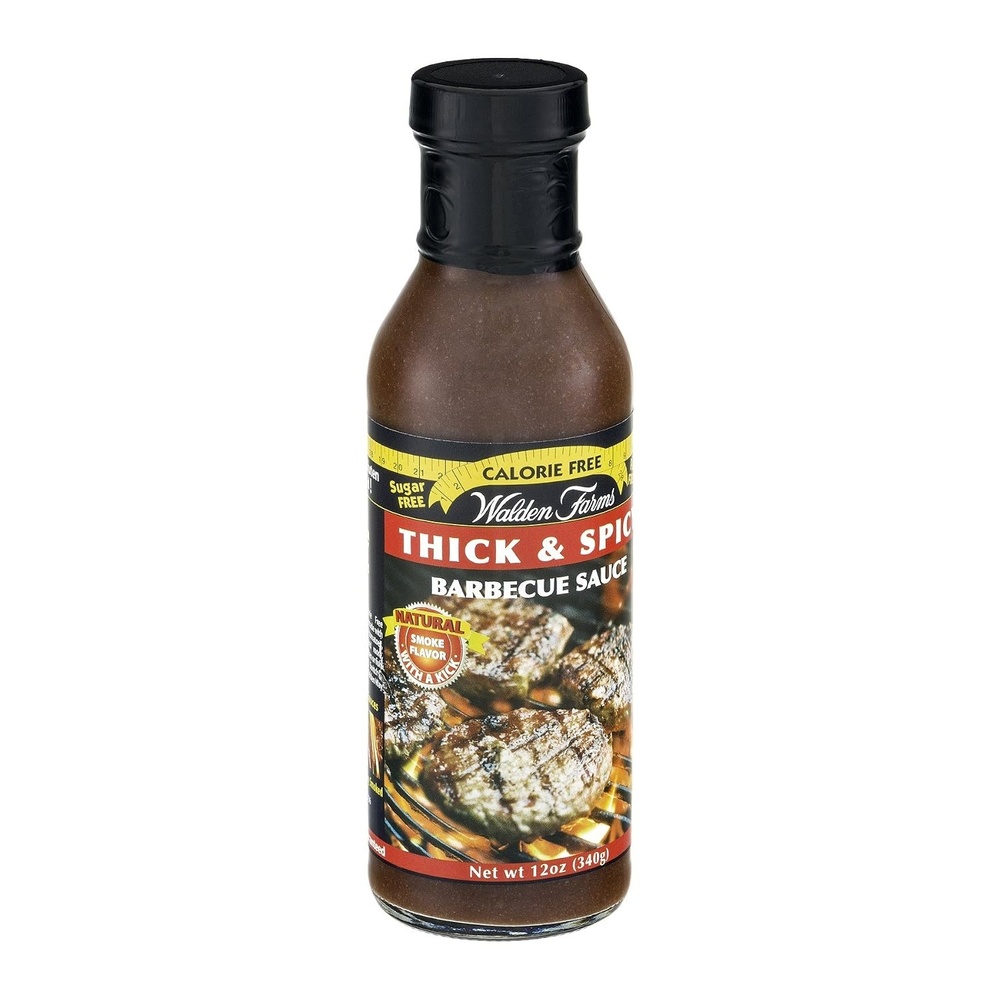 image:imageWalden Farms Sauce 12 Fl Oz Pack of 6 Hickory Smoked BarbecueThick Spicy Barbecue