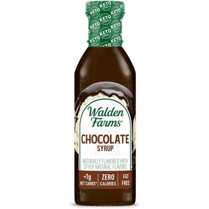 image:imageWalden Farms Caramel Syrup  Perfect for Coffee Desserts Ice Cream  Zero Calorie SugarFree Low Carb KetoFriendly GlutenFree Vegan  12 oz BottleChocolate