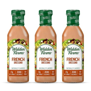 image:imageWalden Farms French Dressing 12 oz Bottle 3 Pack  Fresh and Delicious 1g Net Carbs Condiment Kosher Certified  Great on Salads Chicken Sandwiches Vegetables and More