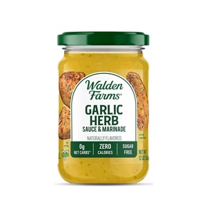 image:imageWalden Farms Hickory Smoked BBQ Sauce  Zero Calorie Sugar Free Keto amp No Carb Gourmet Marinade for Chicken Ribs Pork amp More  12 oz BottleGarlic Herb