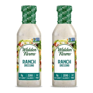 image:imageWalden Farms Ranch Dressing  CalorieFree GlutenFree Low Carb KetoFriendly SugarFree Classic Ranch Flavor 12 oz Bottle x 2