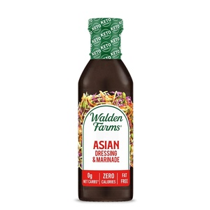 image:imageWalden Farms Ranch Dressing  CalorieFree GlutenFree Low Carb KetoFriendly SugarFree DairyFree Creamy Ranch Flavor  1 Pack 12 oz BottleAsian