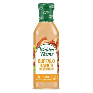 image:imageWalden Farms Ranch Dressing  CalorieFree GlutenFree Low Carb KetoFriendly SugarFree DairyFree Creamy Ranch Flavor  1 Pack 12 oz BottleBuffalo Ranch