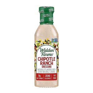 image:imageWalden Farms Ranch Dressing  CalorieFree GlutenFree Low Carb KetoFriendly SugarFree DairyFree Creamy Ranch Flavor  1 Pack 12 oz BottleChipotle Ranch