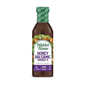 image:imageWalden Farms Ranch Dressing  CalorieFree GlutenFree Low Carb KetoFriendly SugarFree DairyFree Creamy Ranch Flavor  1 Pack 12 oz BottleHoney Balsamic Vinaigrette