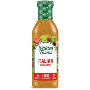 image:imageWalden Farms Ranch Dressing  CalorieFree GlutenFree Low Carb KetoFriendly SugarFree DairyFree Creamy Ranch Flavor  1 Pack 12 oz BottleItalian Dressing