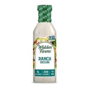 image:imageWalden Farms Ranch Dressing  CalorieFree GlutenFree Low Carb KetoFriendly SugarFree DairyFree Creamy Ranch Flavor  1 Pack 12 oz BottleRanch