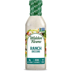 image:imageWalden Farms Ranch Dressing  CalorieFree GlutenFree Low Carb KetoFriendly SugarFree DairyFree Creamy Ranch Flavor  1 Pack 12 oz BottleRanch Dressing