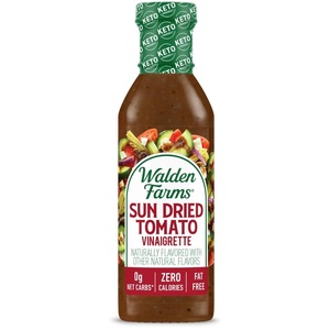 image:imageWalden Farms Ranch Dressing  CalorieFree GlutenFree Low Carb KetoFriendly SugarFree DairyFree Creamy Ranch Flavor  1 Pack 12 oz BottleSun Dried Tomato Vinaigrette