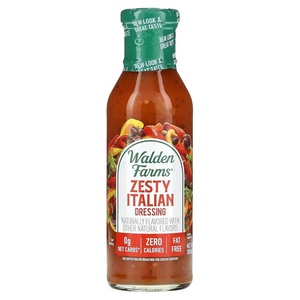 image:imageWalden Farms Ranch Dressing  CalorieFree GlutenFree Low Carb KetoFriendly SugarFree DairyFree Creamy Ranch Flavor  1 Pack 12 oz BottleZesty Italian